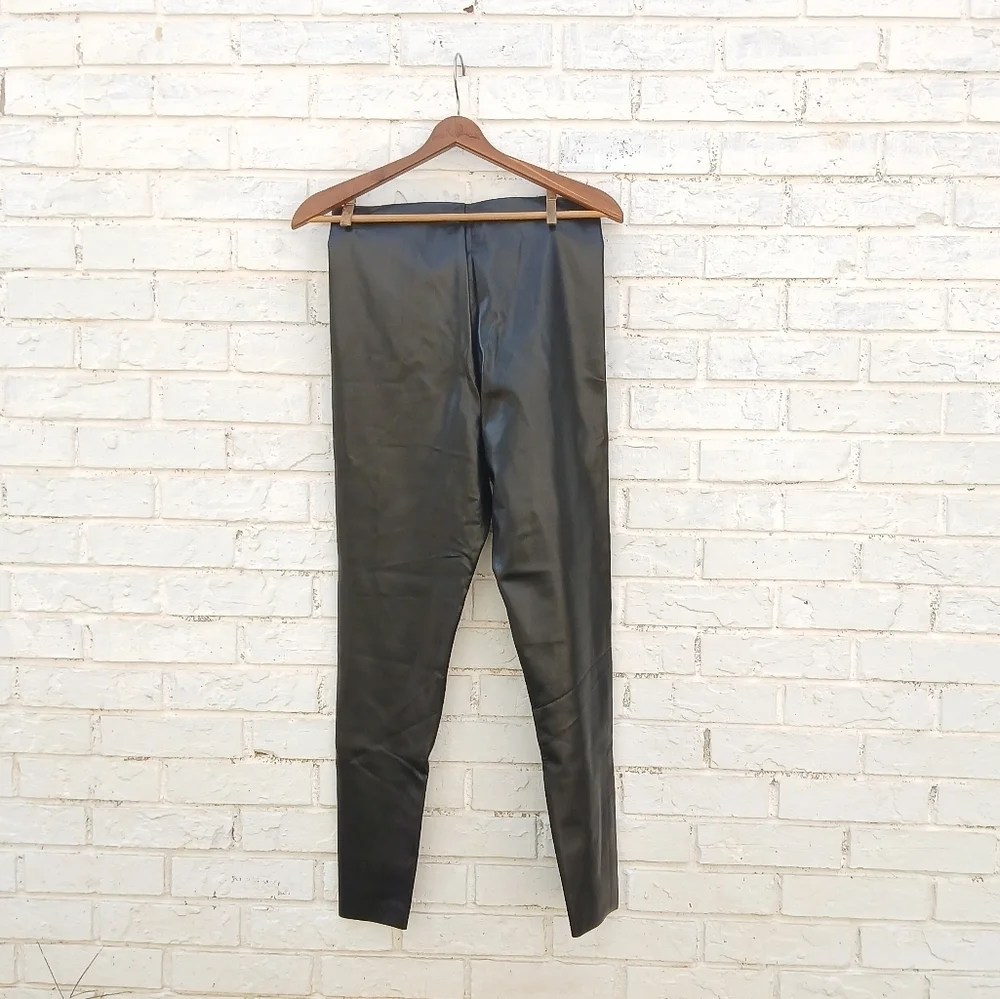Joie Faux Leather Pants Leggings Size Large - Picture 5 of 7